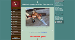 Desktop Screenshot of hvidesandeknive.dk